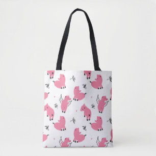 Tote Bag Imaginaire De Piglet : Conception Whimsical Sans C