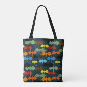 Tote Bag Imaginaire de vol de l'aile Dragon Blue (Dos)