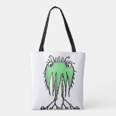 Tote Bag Imaginaire dessin alien mignon (Dos)