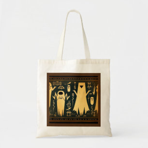 Tote Bag Imaginaire égyptien fantômes Halloween 3