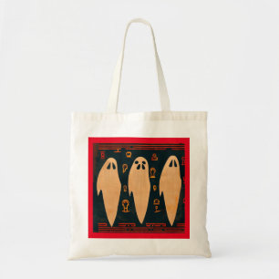 Tote Bag Imaginaire égyptien Fantômes Halloween 4
