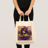 Tote Bag Imaginaire floral Fourre-tout (Devant (produit))