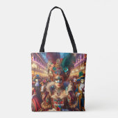 Tote Bag Imaginaire Mignonne Lady Mask Venice (Dos)