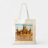 Tote Bag Imaginaire plage de sable fin Castle (Dos)