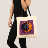 Tote Bag Imaginaire Werewolf Moon Halloween (Devant (produit))