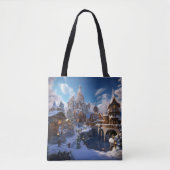 Tote Bag Imaginaire Winter City (Devant)