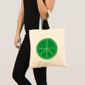 Tote Bag Imaginez la paix (Devant (produit))