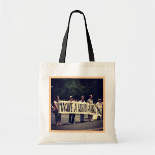 Tote Bag Imaginez un monde sans guerre Fourre-tout