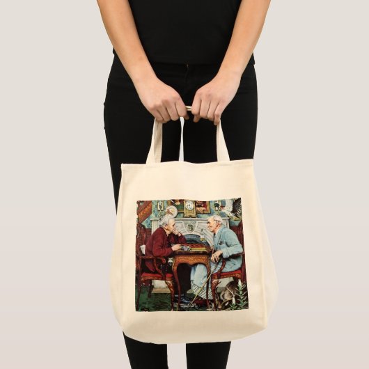 Tote Bag Imbécile d'avril, 1943 (Devant (produit))