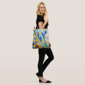 Tote Bag Impression Art Ebru (Sur le modèle)