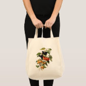 Tote Bag Impression botanique de cerises (Devant (produit))
