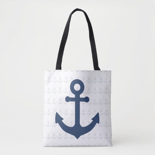 Tote Bag Impression d'ancre (Devant)