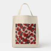 Tote Bag Impression d'animaux d'hiver à l'aquarelle rustiqu (Dos)