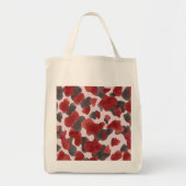 Tote Bag Impression d'animaux d'hiver à l'aquarelle rustiqu (Devant)