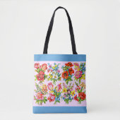 Tote Bag impression de collection de fleurs florales épique (Devant)