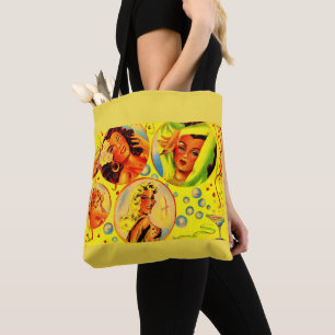 Tote Bag Impression de filles glamour des années 1940