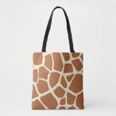 Tote Bag Impression de girafe (Devant)