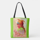 Tote Bag Impression de jester de femme victorienne (Dos)