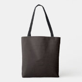 Tote Bag Impression de peau de crocodile marron (Dos)