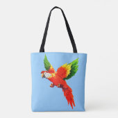 Tote Bag impression de perroquet volant (Dos)
