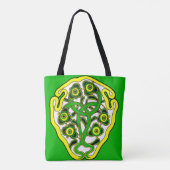 Tote Bag Impression de symbole celtique (Dos)