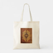 Tote Bag Impression de tapis Tabriz Perse antique (Dos)