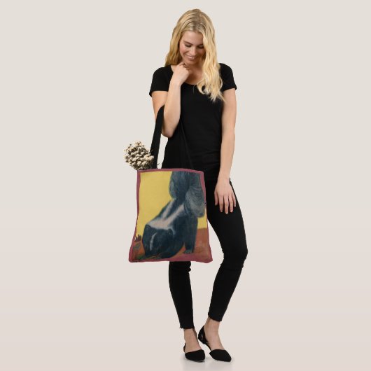 Tote Bag impression d'écaille (Sur le modèle)