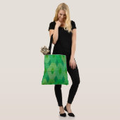Tote Bag Impression diamant moderne du milieu du siècle, Ja (Sur le modèle)