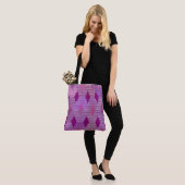 Tote Bag Impression Diamant Moderne Du Milieu Du Siècle, Vi (Sur le modèle)