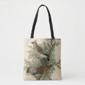 Tote Bag Impression d'oiseau de John James Audubon Jaseur b (Devant)