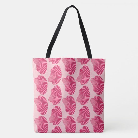 Tote Bag Impression en bloc de coquille de saint Jacques, F (Devant)