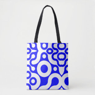 Tote Bag Impression grand cercle géométrique