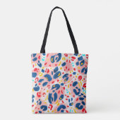 Tote Bag Impression léopard : aquarelle peinte à la main. (Dos)