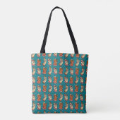 Tote Bag Impression main Abstraite : Art de l'impression Vi (Dos)