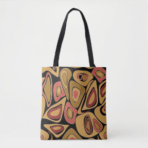 Tote Bag Impression motif Abstraite simple et transparente