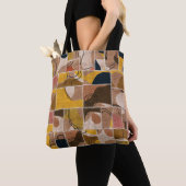 Tote Bag Impression motif de la surface composée de collage (De près)