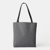 Tote Bag Impression numérique du cuir gris perforé (Dos)