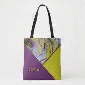 Tote Bag Impression rose (Devant)