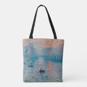 Tote Bag Impression Sunrise Claude Monet impressionniste (Dos)