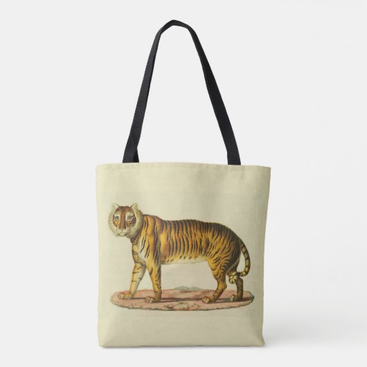 Tote Bag Impression tigre 1824 (Dos)