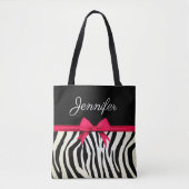 Tote Bag Impression Zebra (Devant)