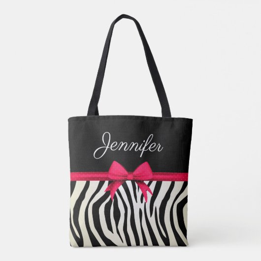 Tote Bag Impression Zebra (Dos)