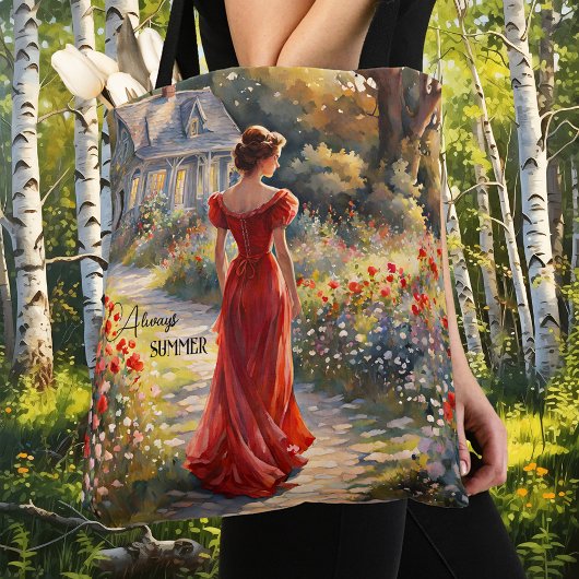 Tote Bag Impressionnisme Art vintage Dame