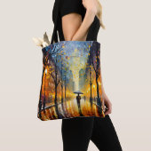 Tote Bag Impressionnisme de Rainy City (De près)
