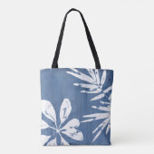 Tote Bag Impressions tropicales Indigo - Verdure tropicale (Dos)
