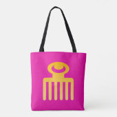 Tote Bag Imprimé africain (Dos)