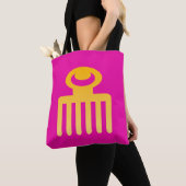 Tote Bag Imprimé africain (De près)