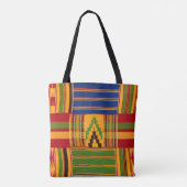 Tote Bag Imprimé africain (Dos)