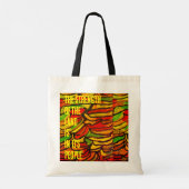 Tote Bag Imprimé Congo la force de la terre  (Dos)