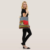 Tote Bag imprimé de chiot doré mignon (Sur le modèle)
